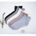 Chaussettes courtes 100% coton pour fille